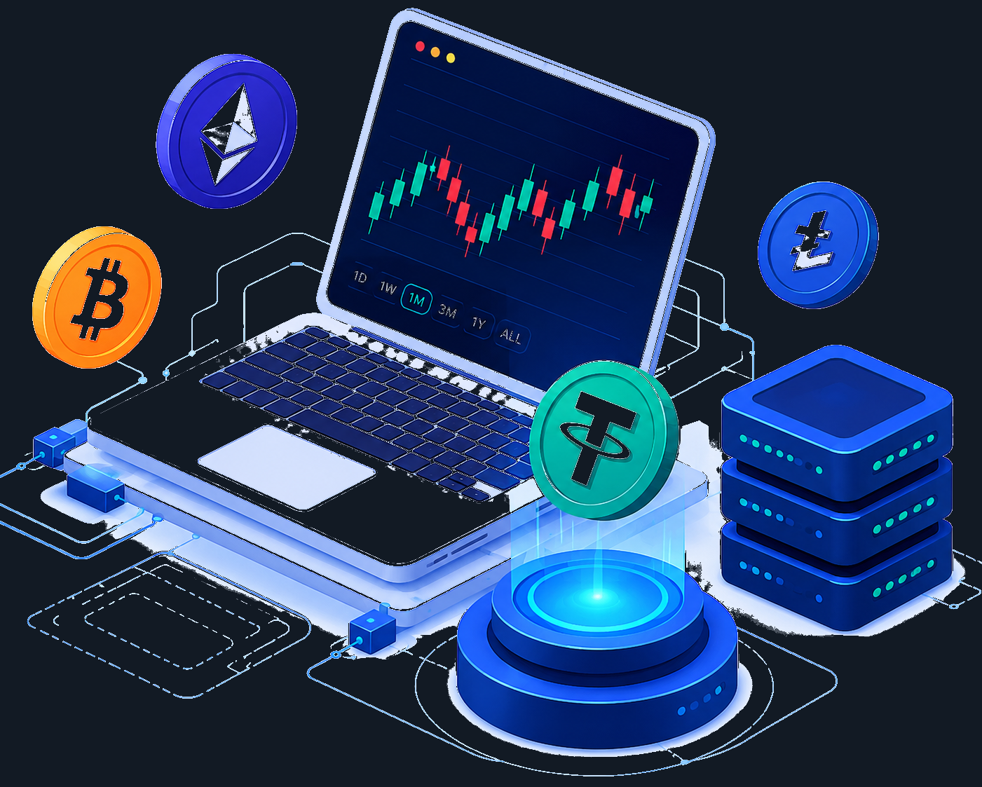 Cryptocurrency trading and technology